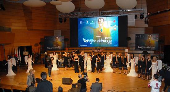 Il palco della IX edizione 2008' 